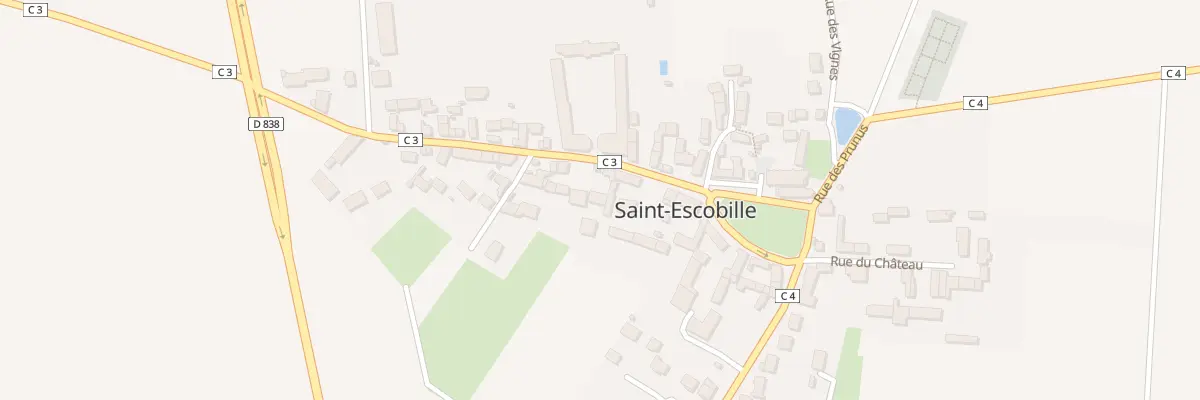 Plan du 9 Rue de Beauce à Saint-Escobille