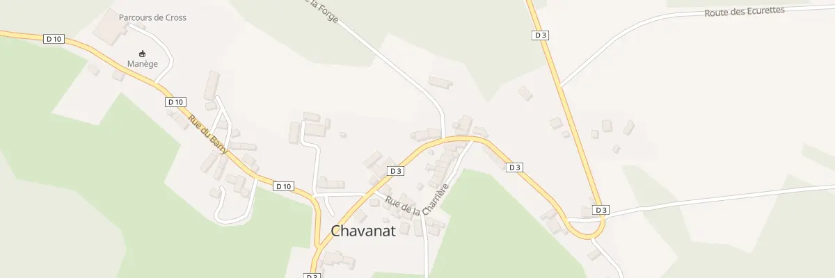 Plan du 11 Rue du Longis à Chavanat