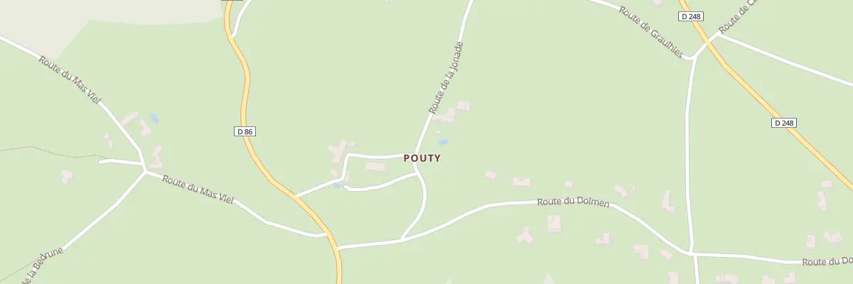 Plan du 5078 A Pouty à Montsalès