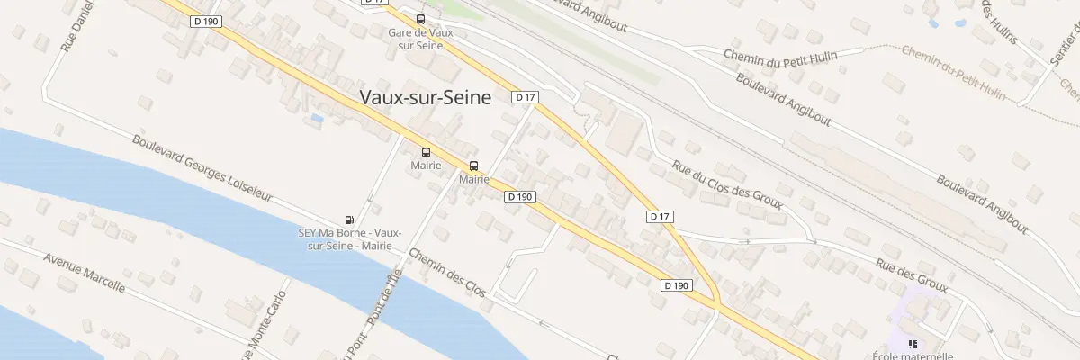 Plan du 198 Rue du Gen de Gaulle à Vaux-sur-Seine