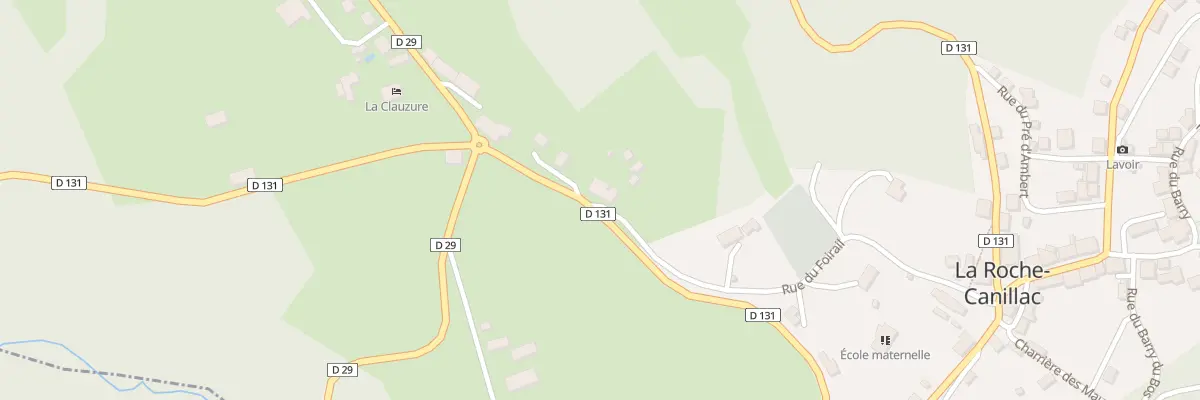 Plan du 12 Rue du Foirail à La Roche-Canillac