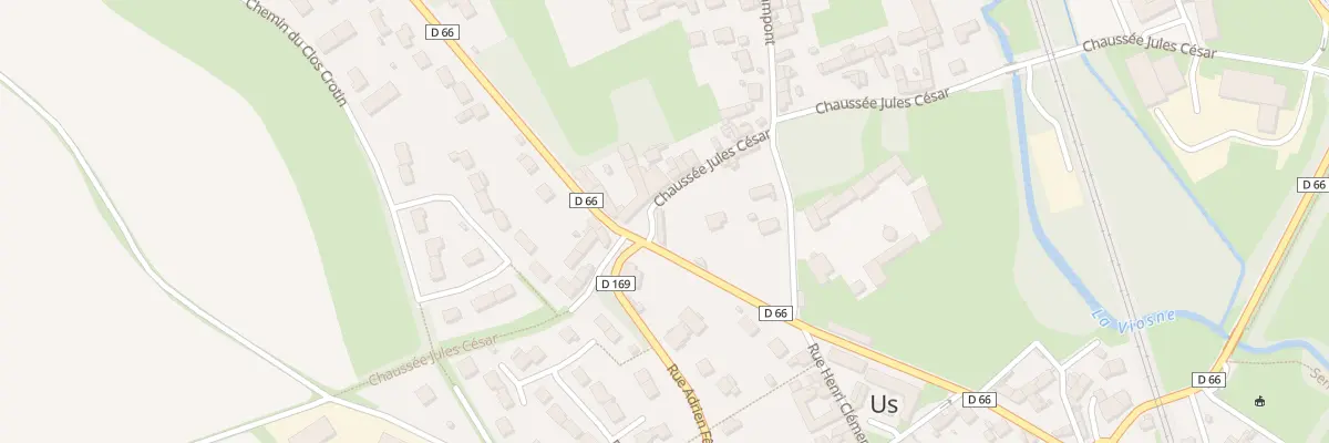 Plan du 12 Rue de la Libération à Us