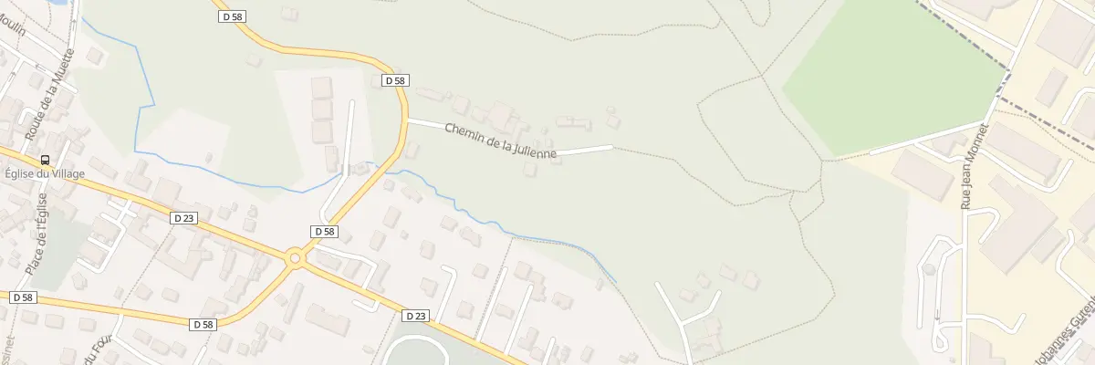 Plan du 1B Che de la Julienne à Élancourt