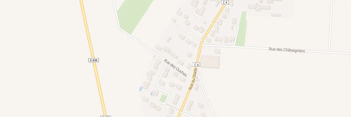 Plan du 6 Rue des Ouches à Saint-Escobille