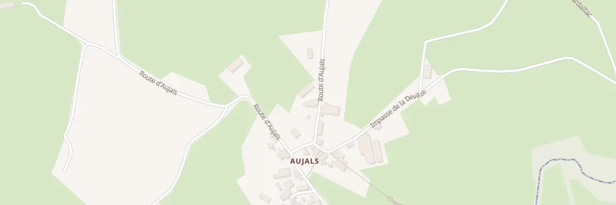 Plan du 5080 Aujals à Saint-Maurice-en-Quercy