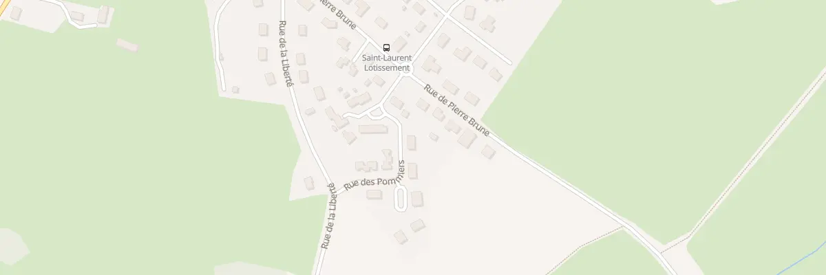 Plan du 3 Rue des Pommiers à Saint-Laurent