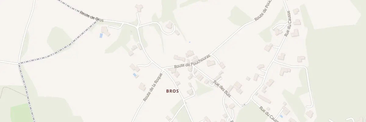 Plan du 5104 Bros à La Rouquette