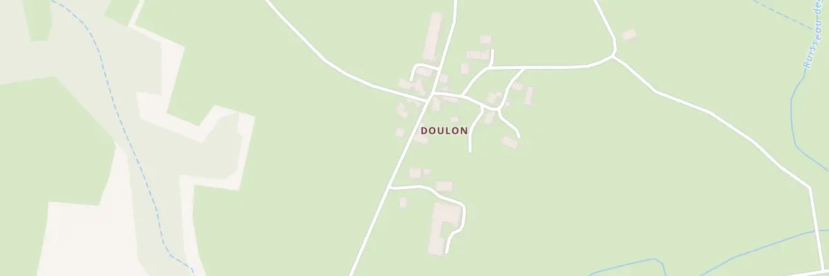Plan du 5207 Doulon à Moutier-Malcard