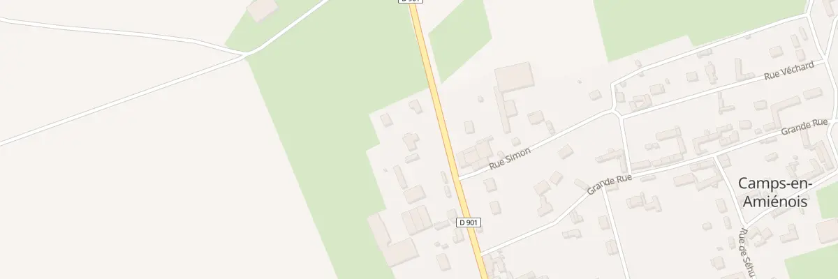 Plan du 29 Rte de Paris à Camps-en-Amiénois