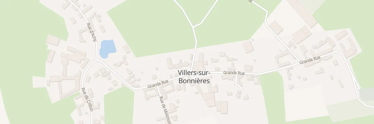 Plan du 14 Gr Grande Rue à Villers-sur-Bonnières