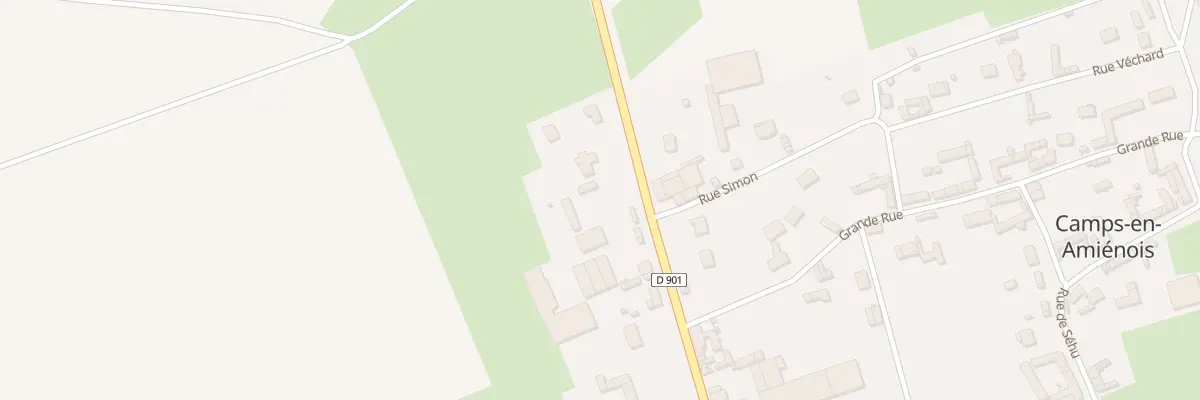 Plan du 27 Rte de Paris à Camps-en-Amiénois