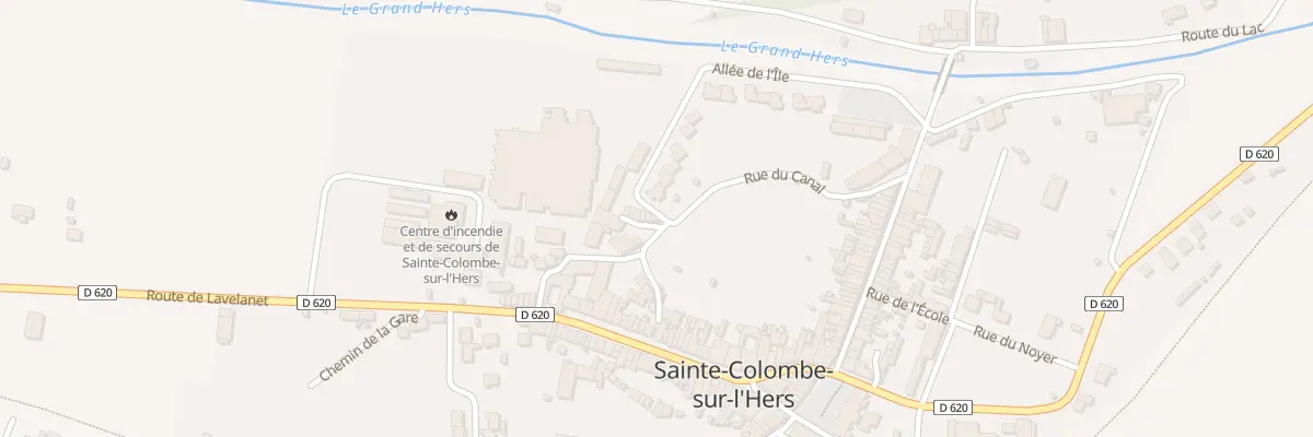 Plan du 1 Imp des Moulinets à Sainte-Colombe-sur-l’Hers