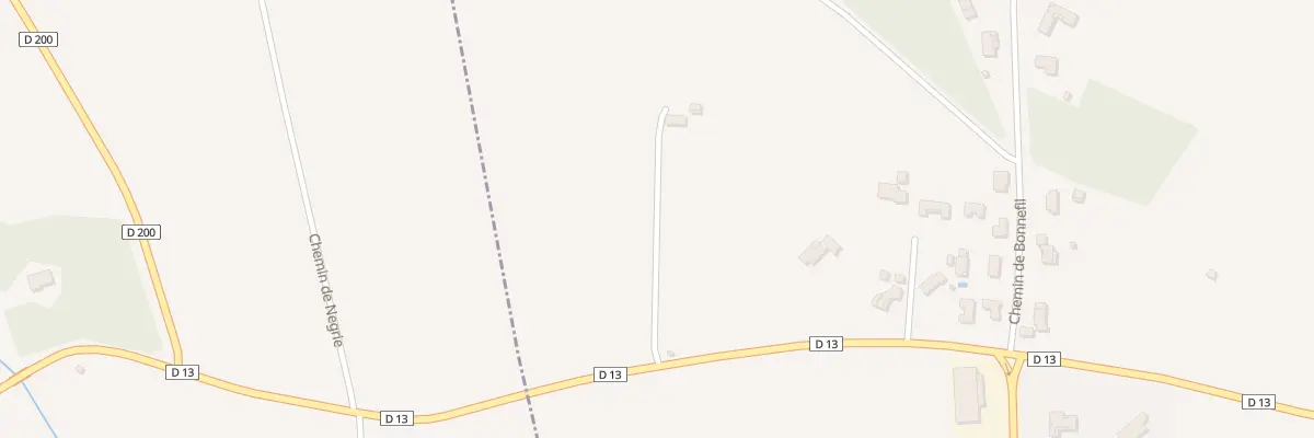 Plan du 244 Rte de Brens à Lagrave