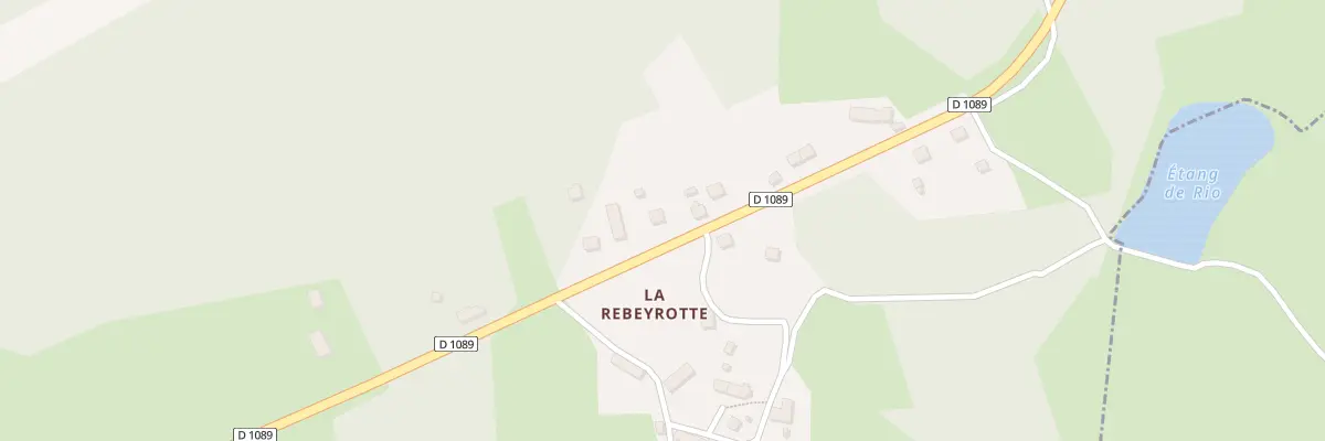 Plan du 5 La Rebeyrotte à Eyrein