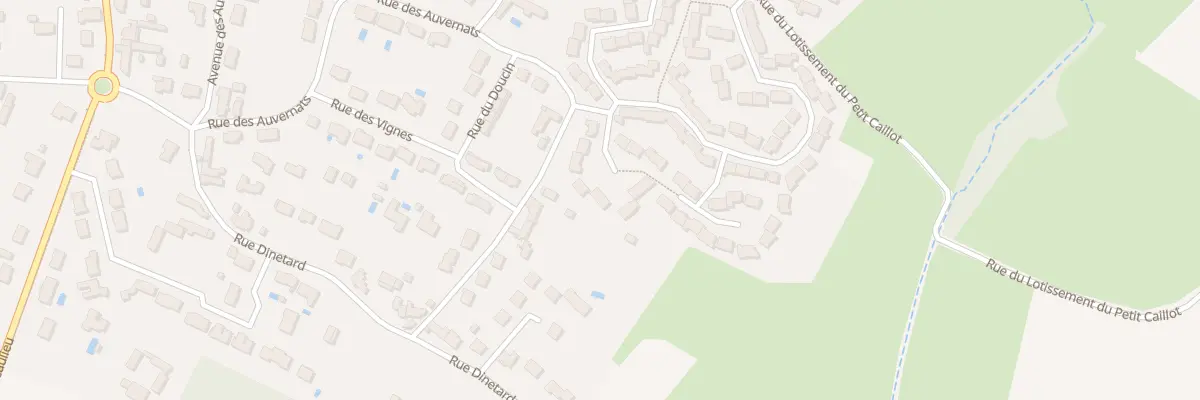 Plan du 60 All du Gaillard à Saint-Denis-en-Val