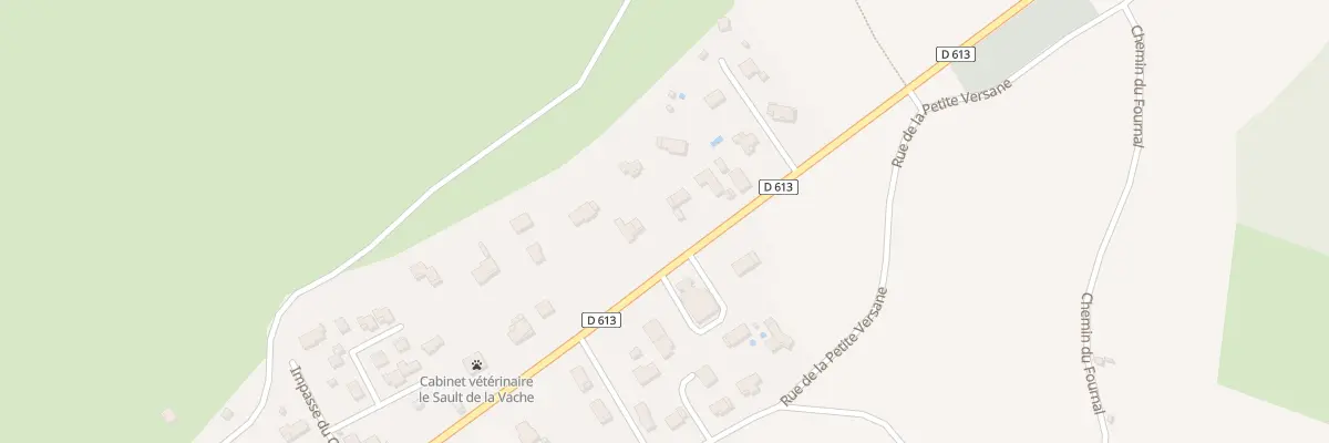 Plan du 22 Av d’Ax les Thermes à Belcaire