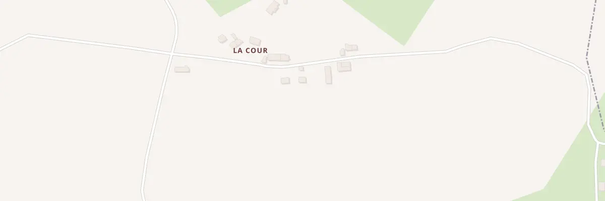 Plan du 6 La Cour à Chassignolles