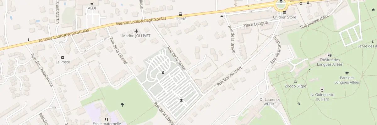 Plan du 14 Rue de la Sente à Saint-Jean-de-Braye