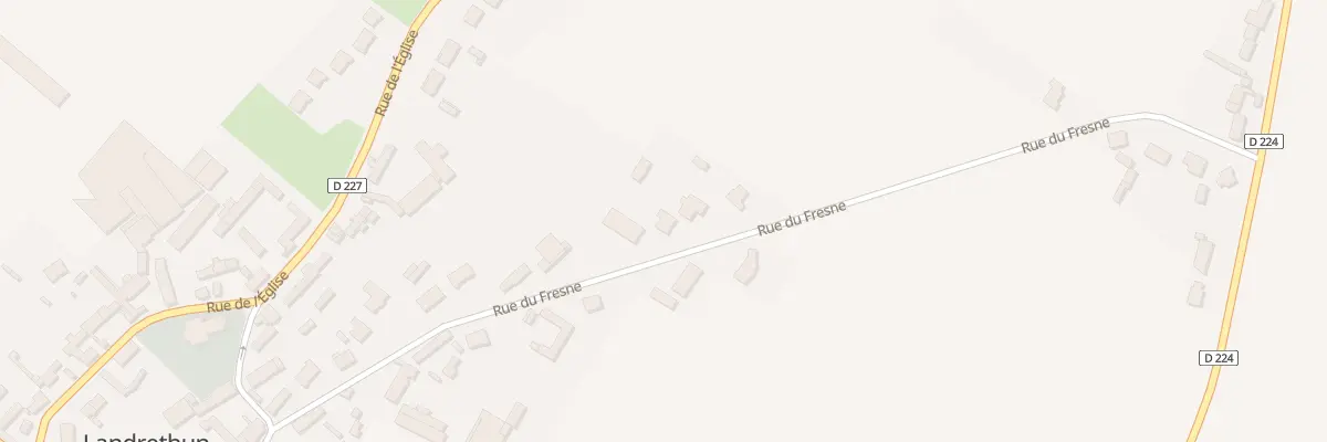 Plan du 360 Rue du Fresne à Landrethun-lès-Ardres