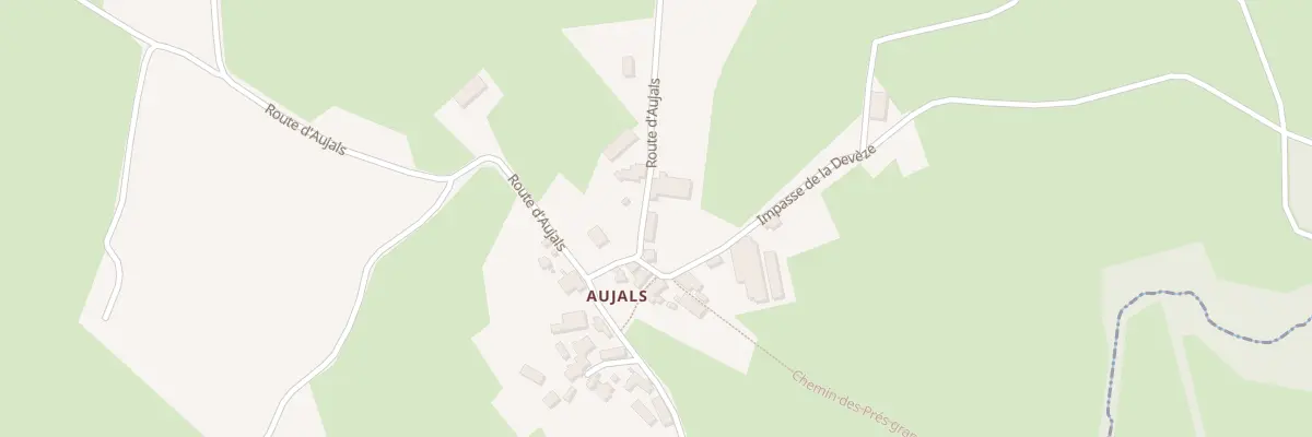 Plan du 5073F Aujals à Saint-Maurice-en-Quercy
