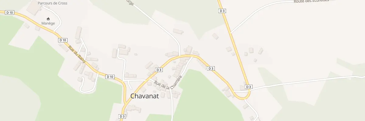 Plan du 5027 Le Bourg à Chavanat