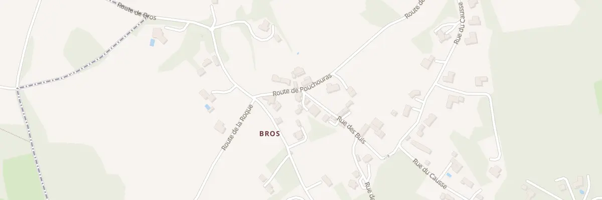 Plan du 5105 Bros à La Rouquette