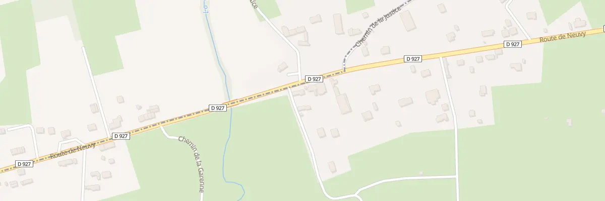 Plan du 2 Rte des Ilons au Magny