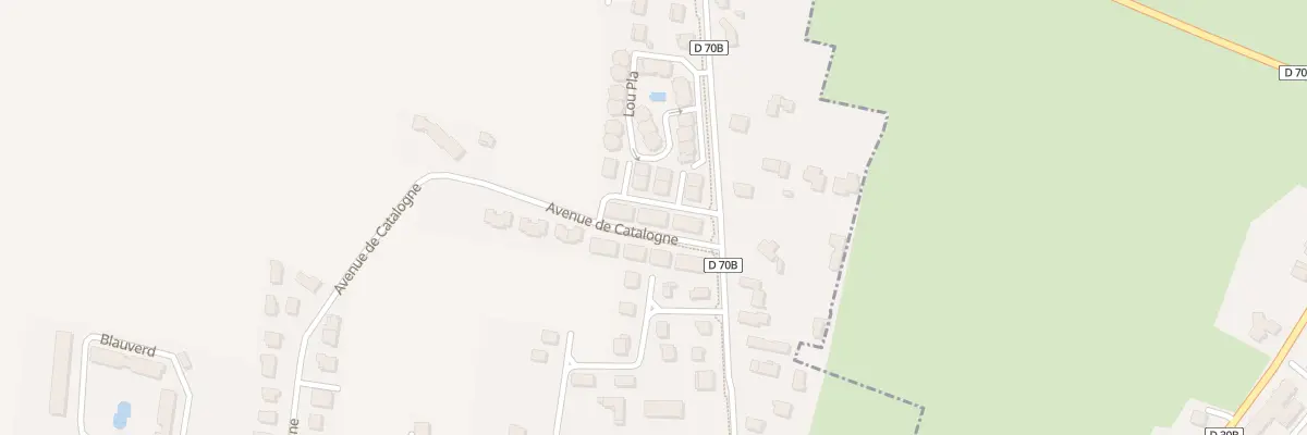 Plan du 5006 Av des Guinguettes à Palau-de-Cerdagne
