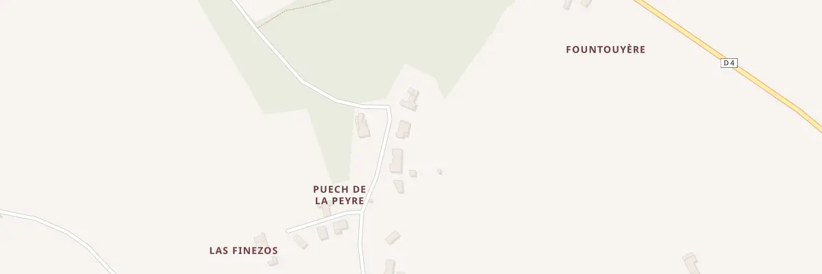 Plan du 430 Che du Puech de la Peyre à Cadalen