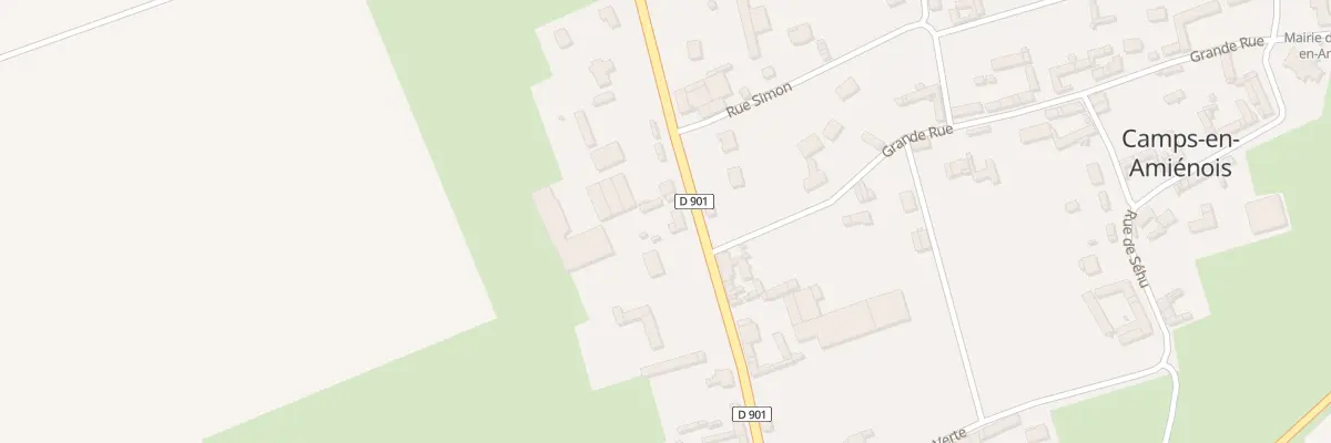Plan du 23 Rte de Paris à Camps-en-Amiénois