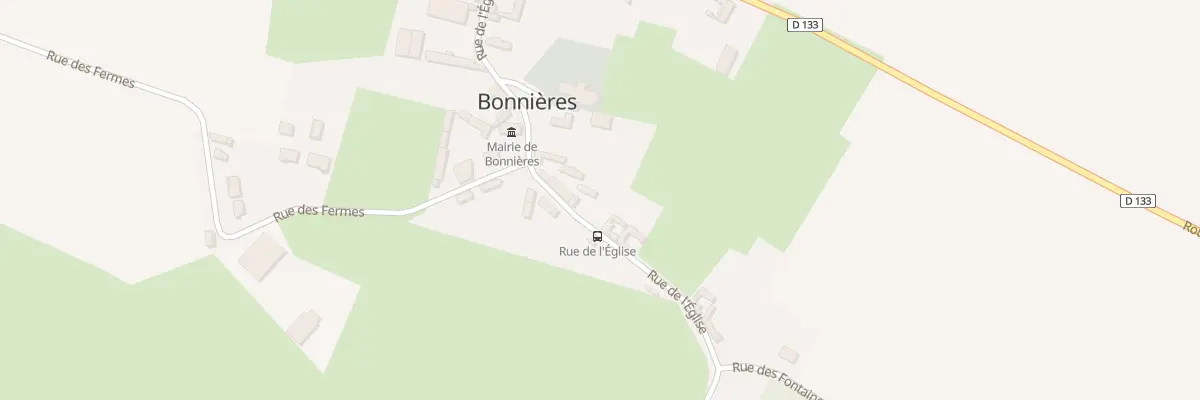 Plan du 9 Rue de l’Eglise à Bonnières