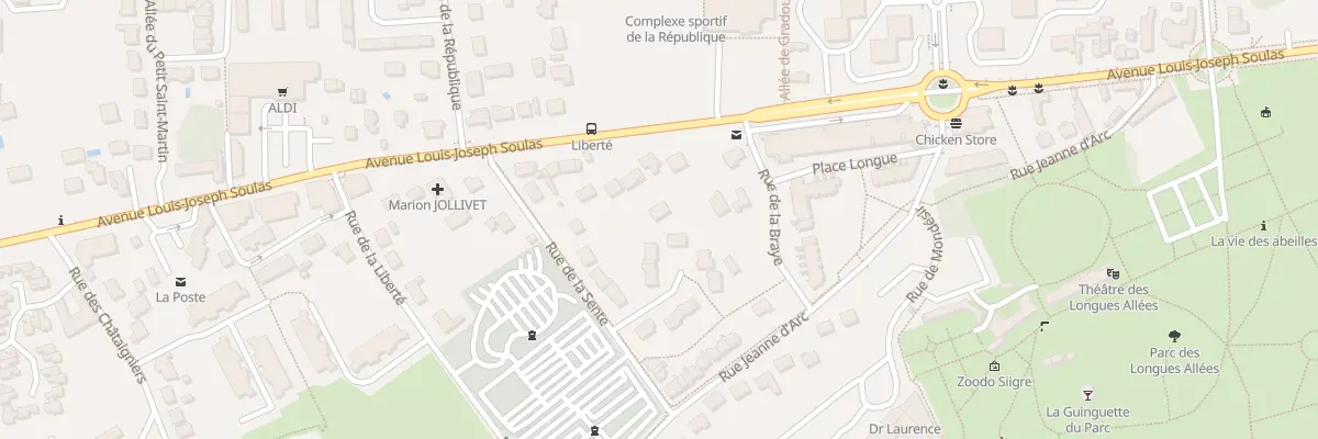 Plan du 58 Av Louis-Joseph Soulas à Saint-Jean-de-Braye