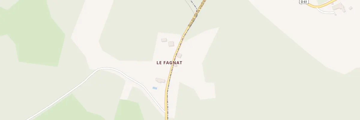 Plan du 18 Rte de la Vedrenne à Saint-Pardoux-la-Croisille