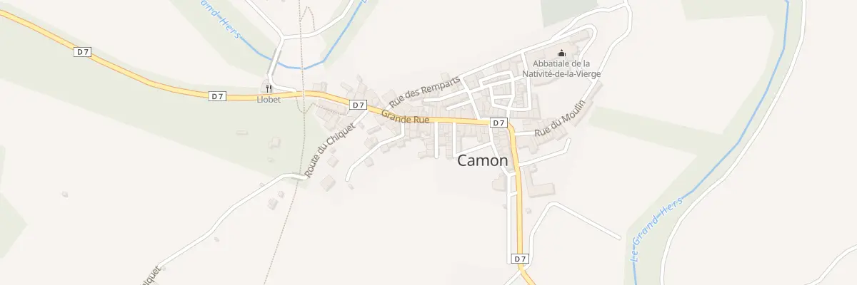 Plan du 5001 Imp des Vignerons à Camon