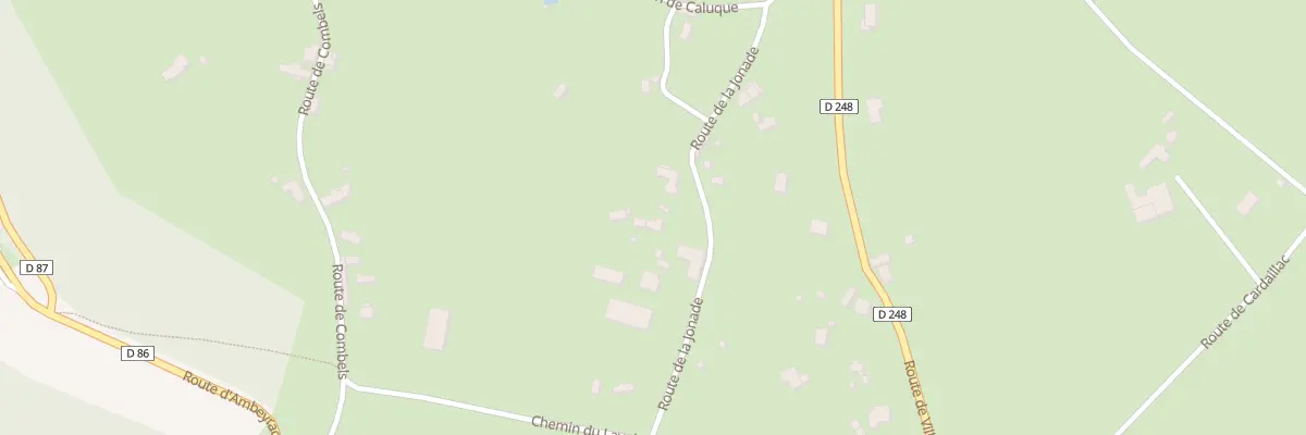 Plan du 5052 La Jonade à Montsalès