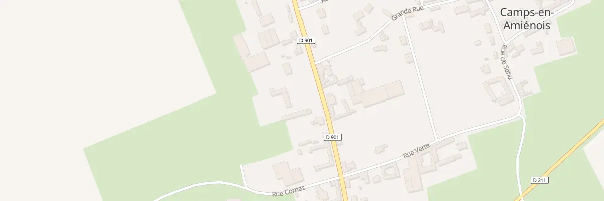Plan du 19 Rte de Paris à Camps-en-Amiénois
