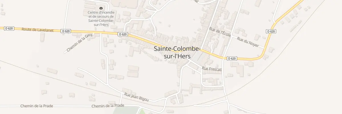 Plan du 13 Gr Grand Rue à Sainte-Colombe-sur-l’Hers