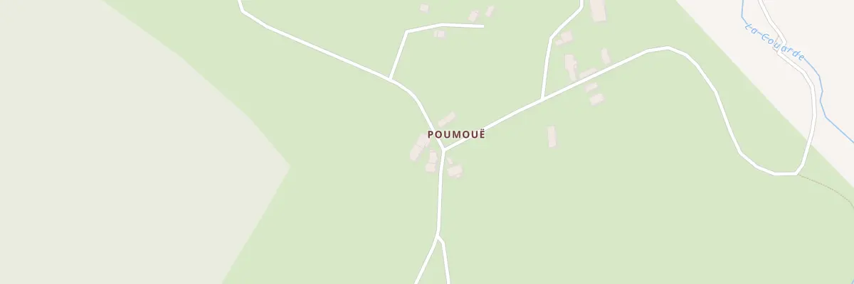 Plan du 2 Poumoue au Magny