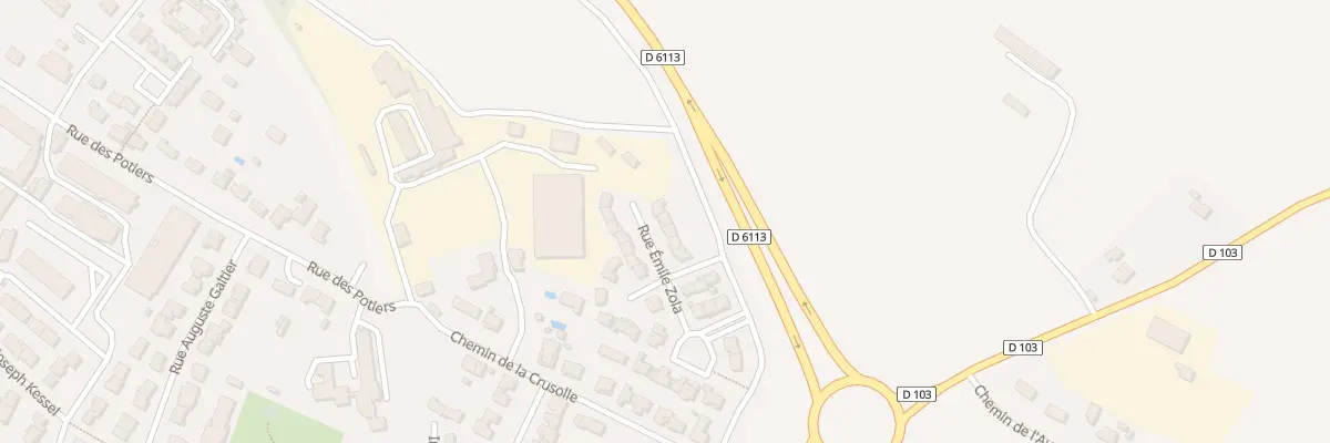 Plan du 8 Rue Emile Zola à Castelnaudary