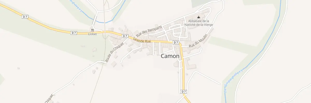 Plan du 3 Imp des Vignerons à Camon
