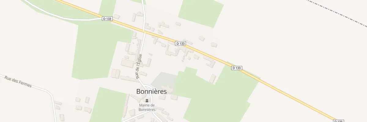 Plan du 5 Rte de Dieppe à Bonnières