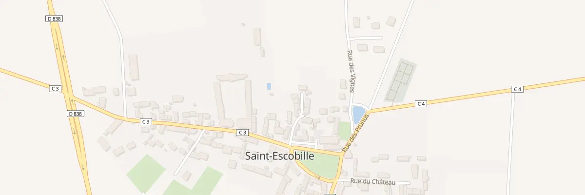 Plan du 5 Rue du Saint Sacrement à Saint-Escobille