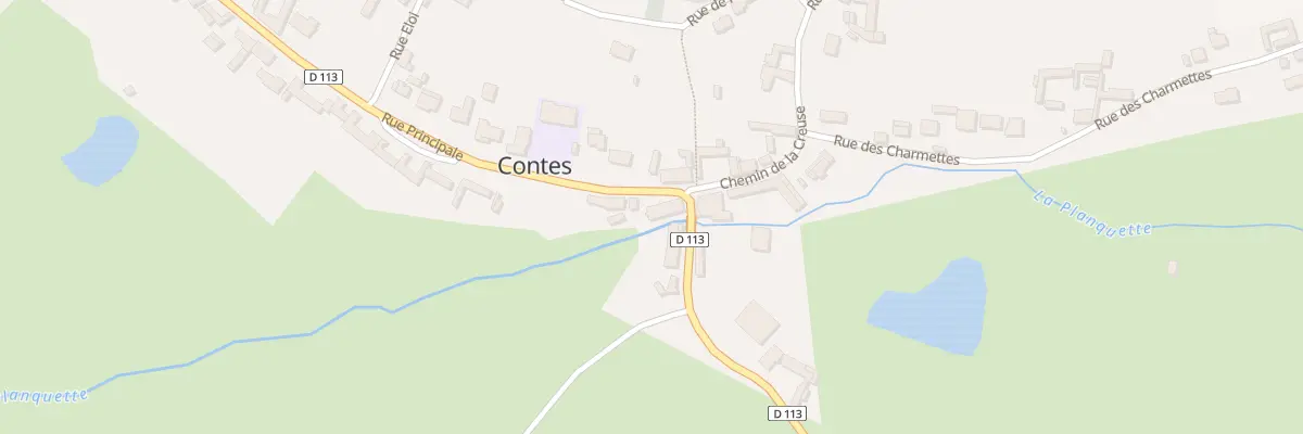 Plan du 65 Rue Principale à Contes