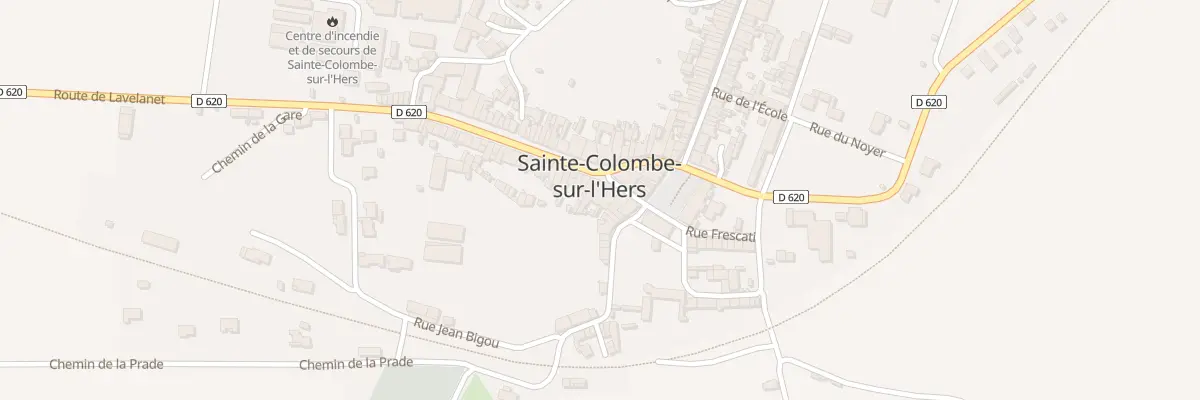 Plan du 5 Gr Grand Rue à Sainte-Colombe-sur-l’Hers