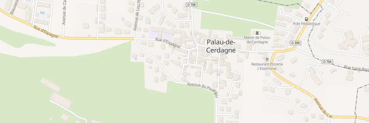 Plan du 67 Le Village à Palau-de-Cerdagne
