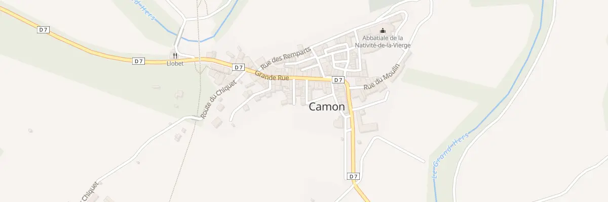 Plan du 4 Rue de la Voliére à Camon