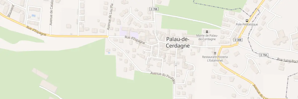 Plan du 71 Le Village à Palau-de-Cerdagne