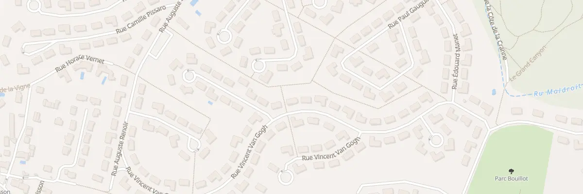Plan du 26 Rue Vincent Van Gogh à Plaisir