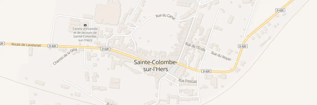 Plan du 16 Gr Grand Rue à Sainte-Colombe-sur-l’Hers