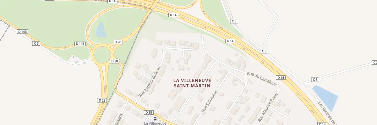 Plan du 12 Rue Nicolas Boileau à Ableiges